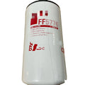 White metal diesel fuel filter element with folding construction for automotive engine systems