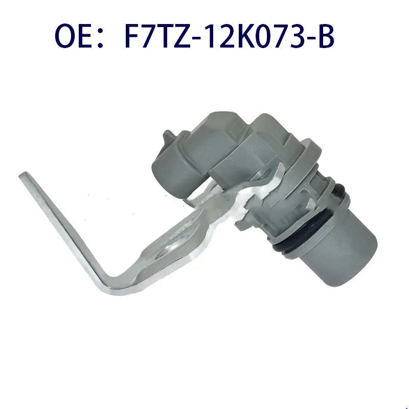 Ford C-MAX camshaft position sensor with part number F7TZ12K073B visible on label