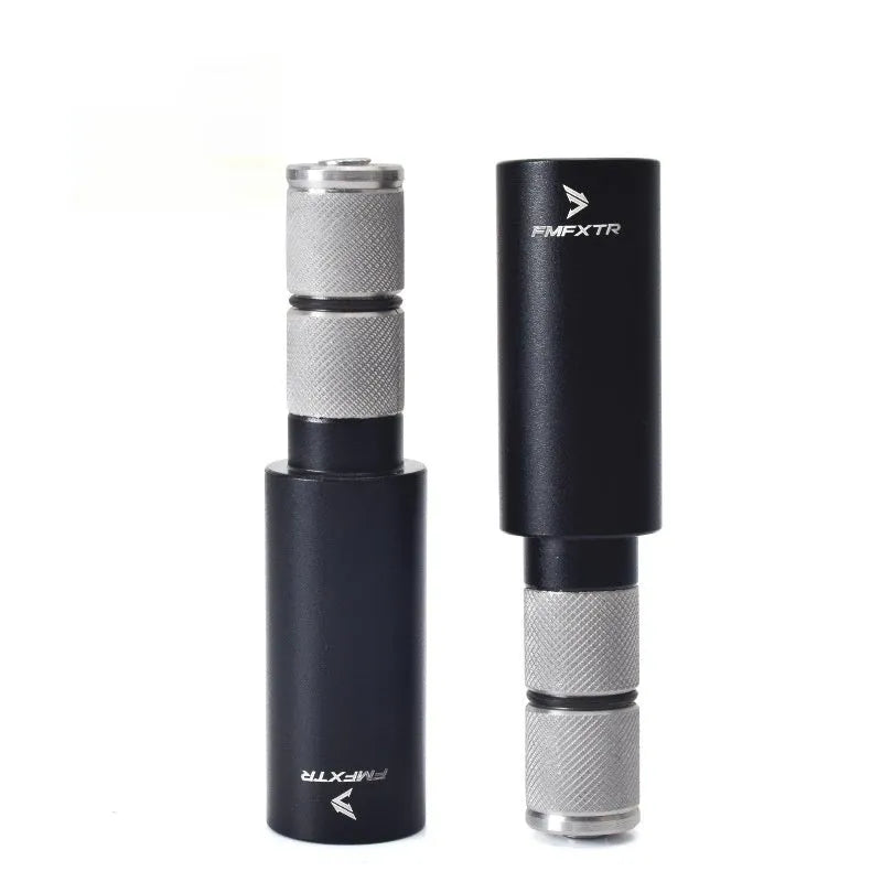 Aluminium alloy mountain bike handlebar extension rod with folding design and adjustable expansion range