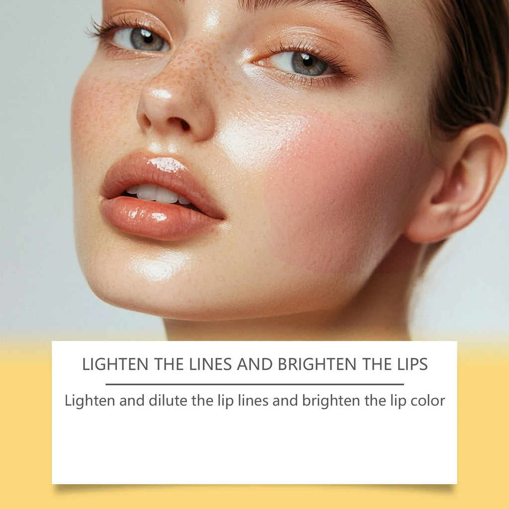 Gold foil lipstick tube with 3.5g nourishing formula containing hyaluronic acid and vitamin E