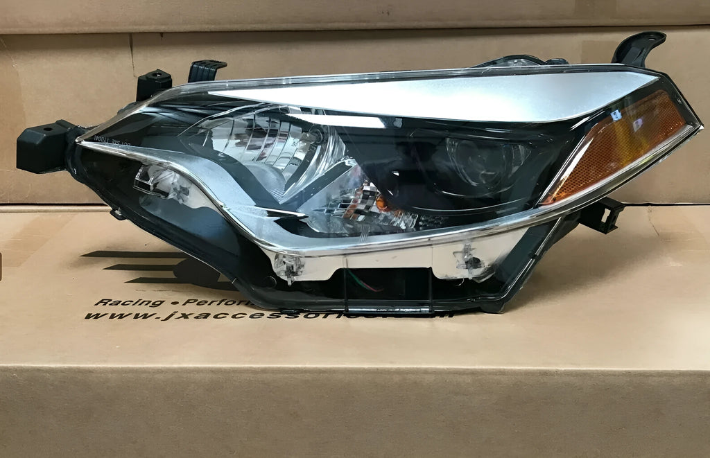 Halogen headlight assembly for 2014-2015 Toyota Corolla with part number 8111002E60
