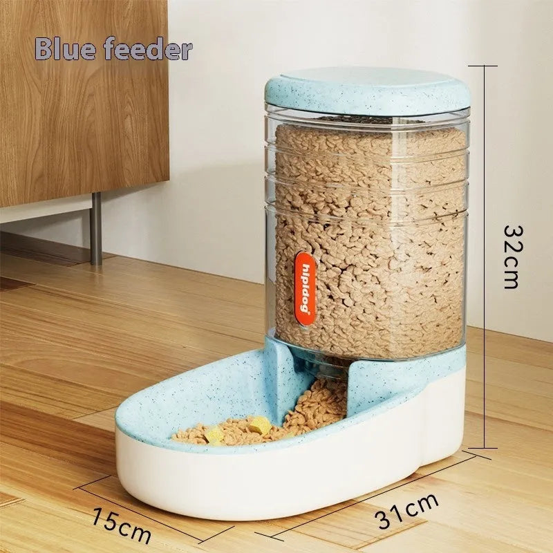 3.8 litre automatic pet water fountain feeder for cats and dogs in blue grey pink green colours