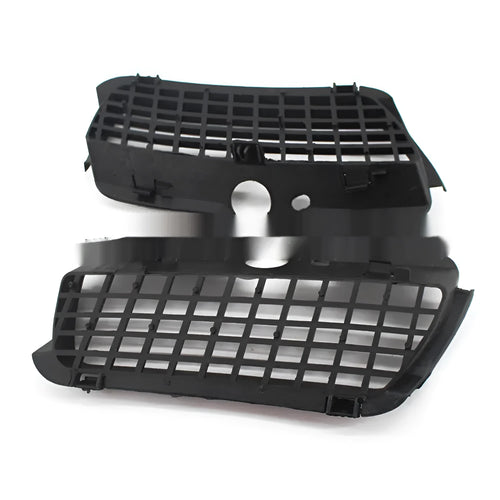 Black ABS plastic fog light cover pair for Volkswagen Golf 3 front bumper.