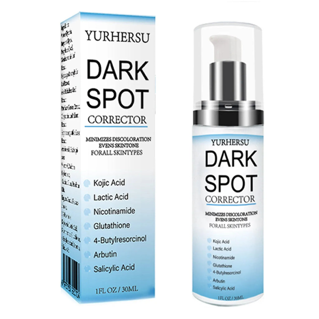 Clear liquid spot lightening essence bottle for brightening and moisturising all skin types