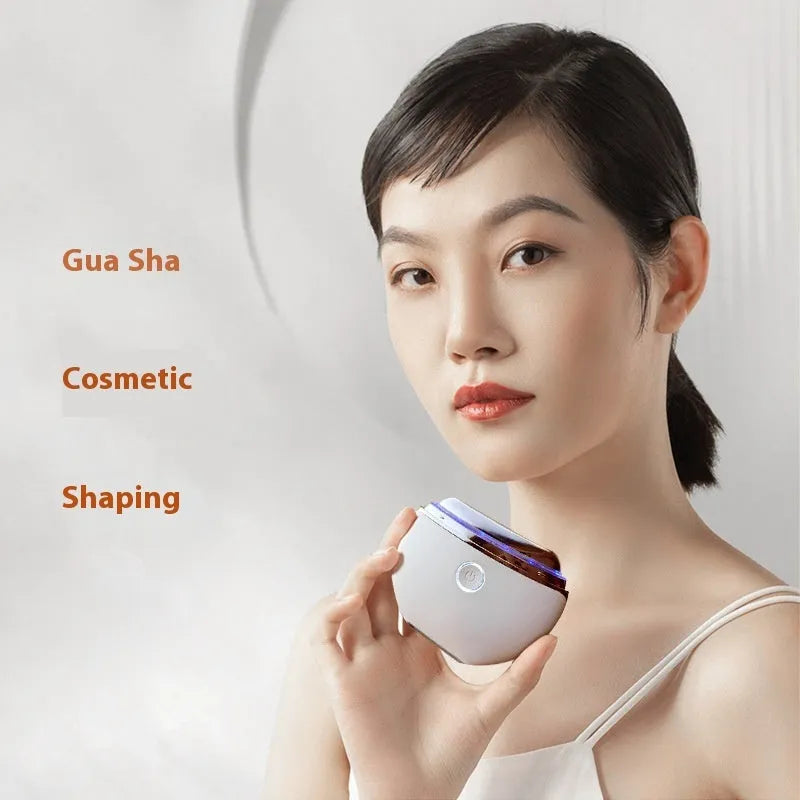 French pattern IPL beauty device with colour light therapy display and Type-C charging port