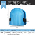 Pair of EVA foam work kneepads with 11mm thickness for auto repair and construction