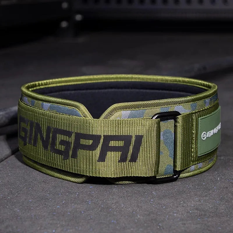 Abdominal exercising waist band for strength training and weightlifting protection