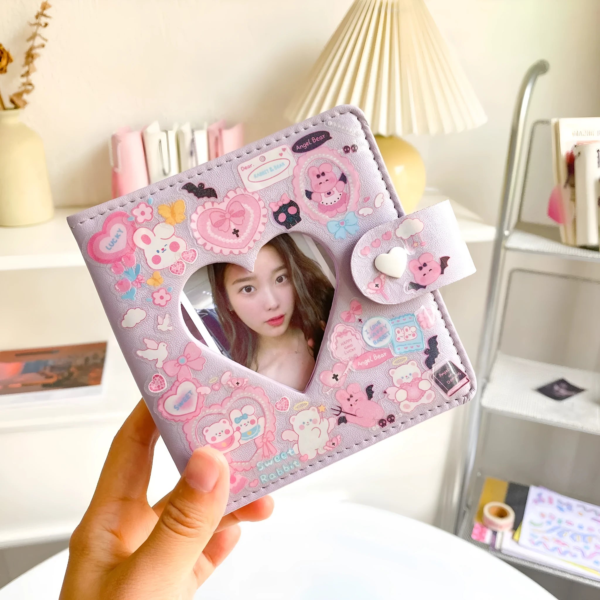 Colourful PVC waterproof cartoon stickers for agenda notebook and office stationery decoration