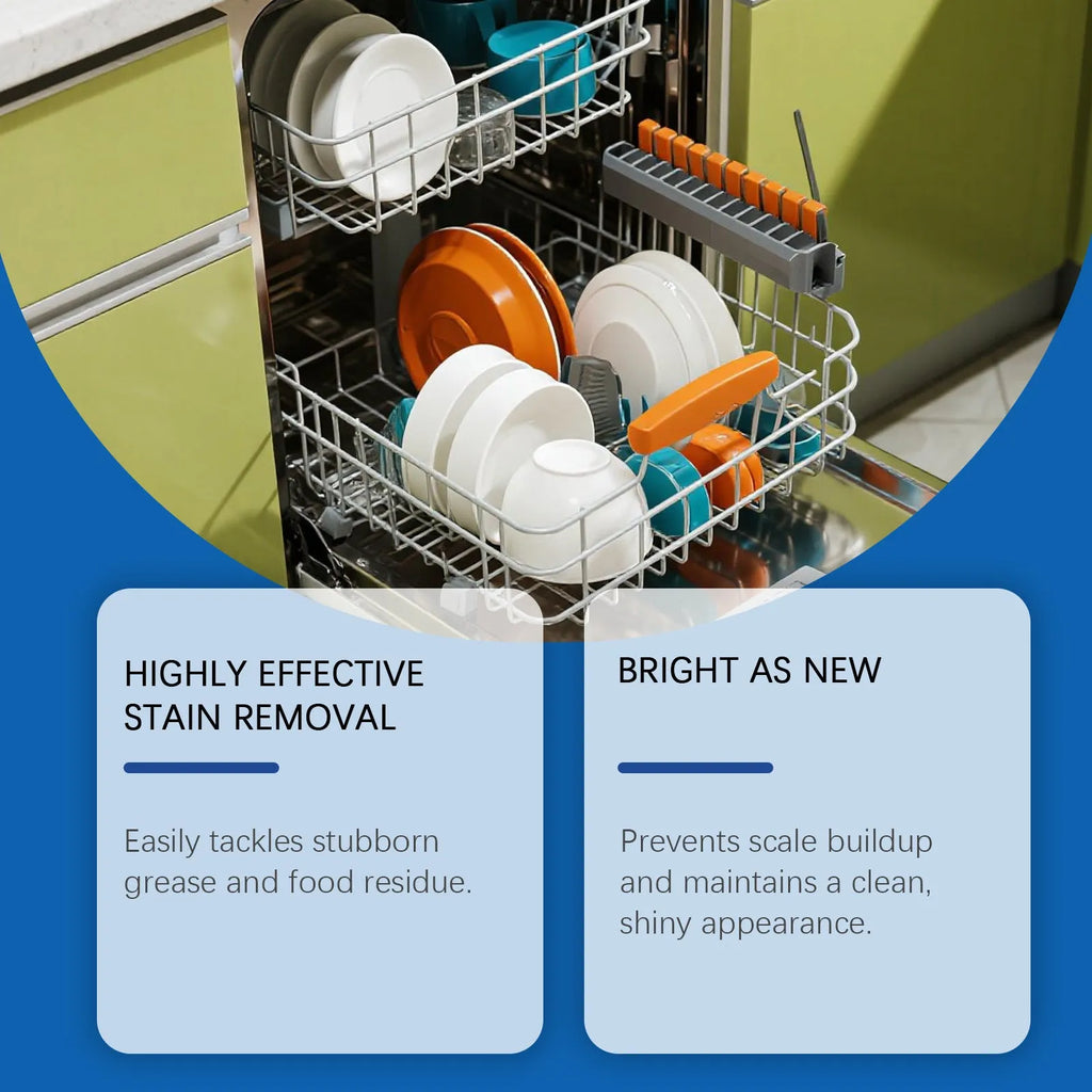 237mL dishwasher detergent aid bottle for kitchenware stain removal and oil cleaning