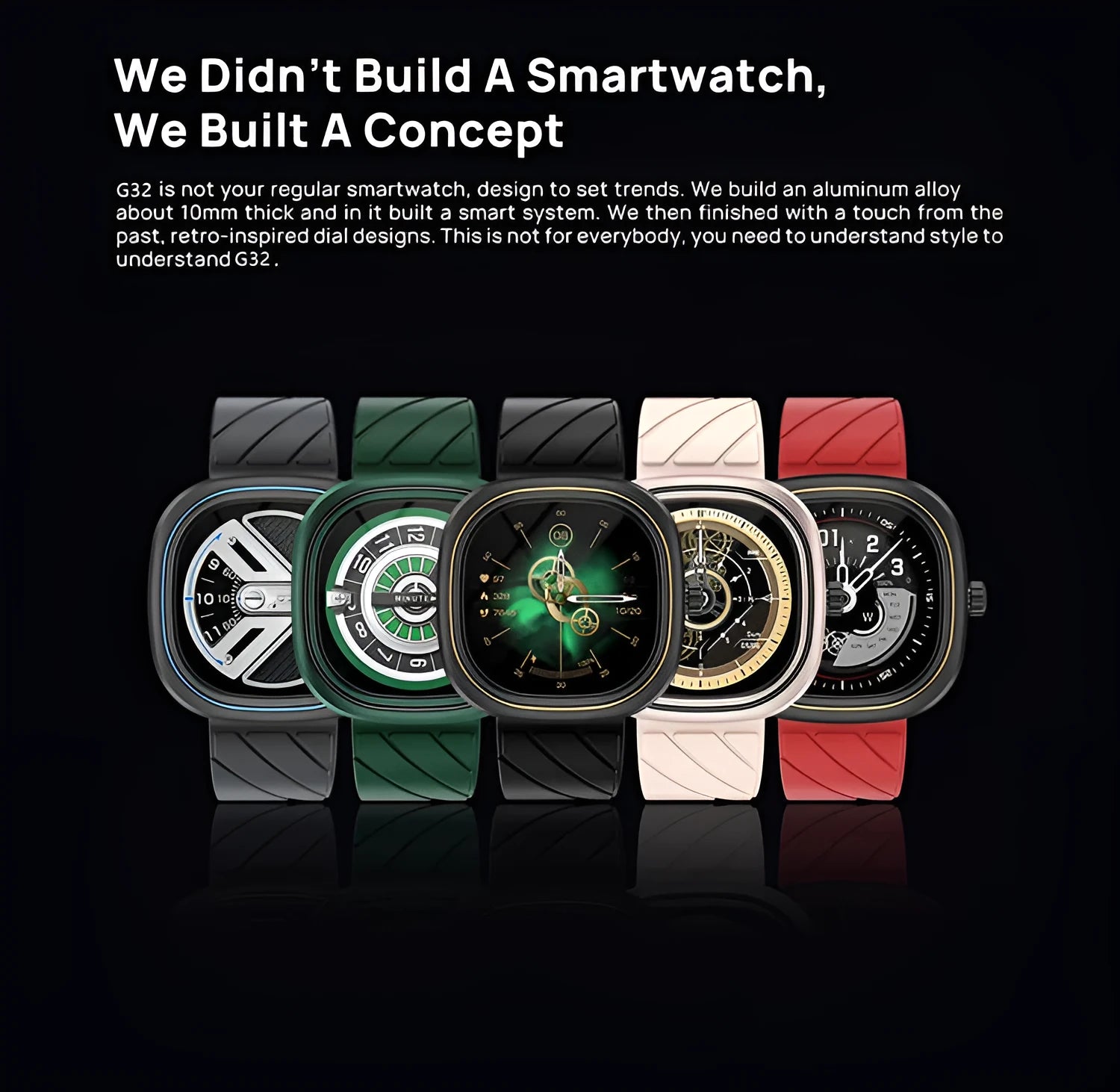 Fashion Bluetooth smart bracelet sports watch with silicone band on a wrist, showing the 1.32-inch screen.