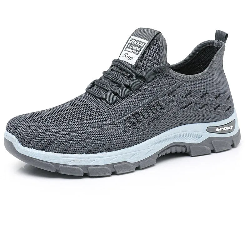 Casual sports sneaker with soft PVC sole in various colours showing low-top design and round toe shape