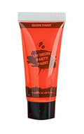 Non-toxic water-based face and body paint tube in 25ml size, shown in a bright neon colour.