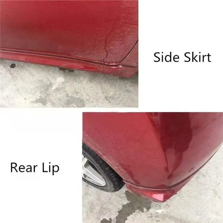 TPE car rubber gap filler seal strip in black and white colours showing 5-metre and single-metre packaging options