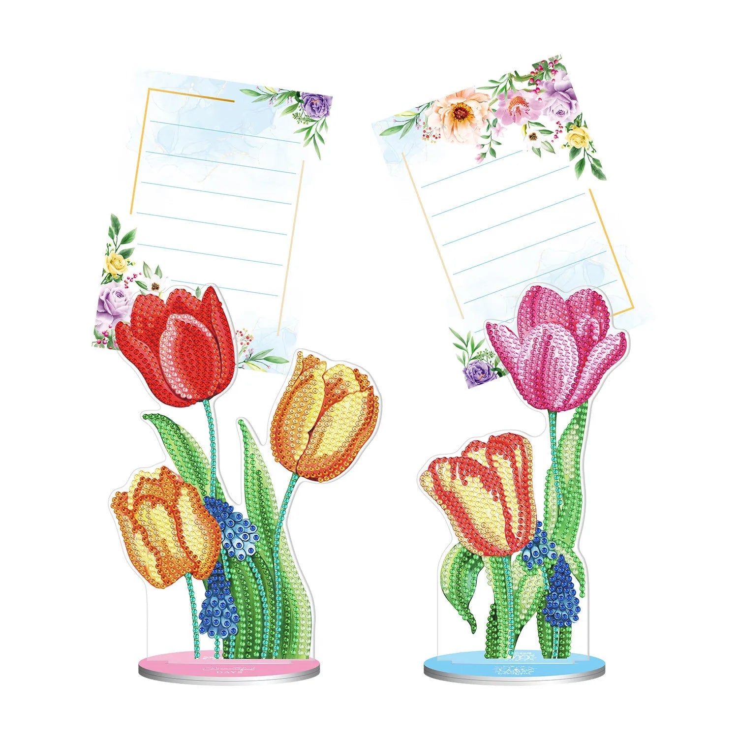 American handmade diamond painting decorative note clip for restaurant tables