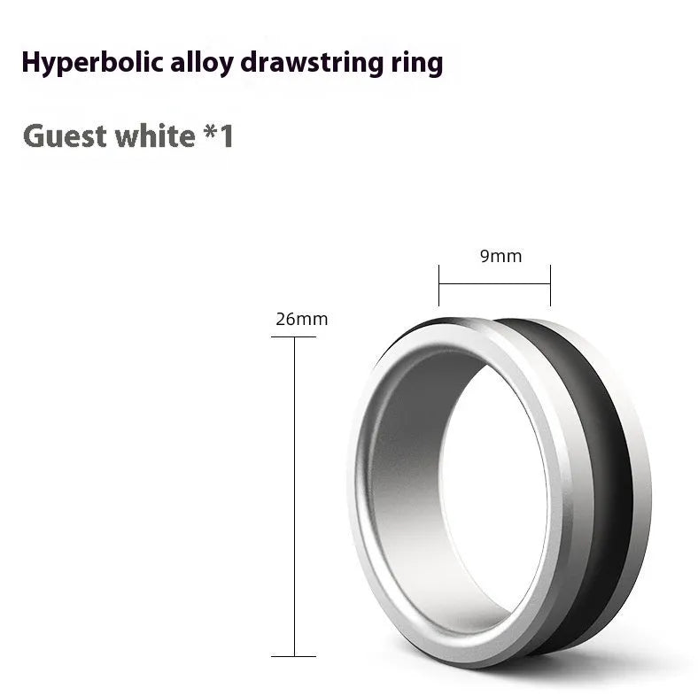 Orange and silver alloy fishing hand guard tool with non-slip surface and pull ring