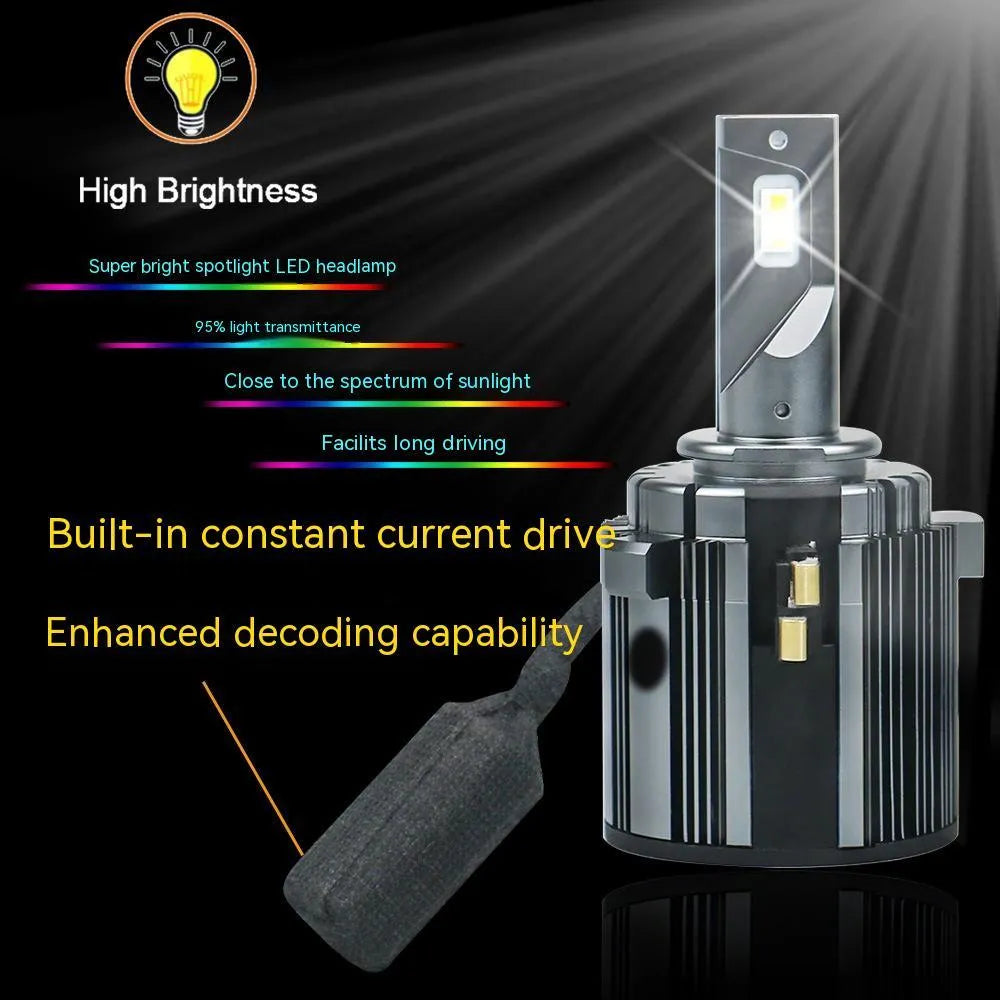 VW Golf 7 Touran L LED low beam headlight with aviation aluminium alloy housing
