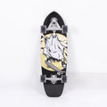 White wooden street scooter with 31-inch maple deck and urethane wheels