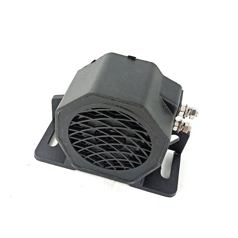 Black GQ-208A 12-80V reversing horn buzzer for vehicle safety with 105dB sound level