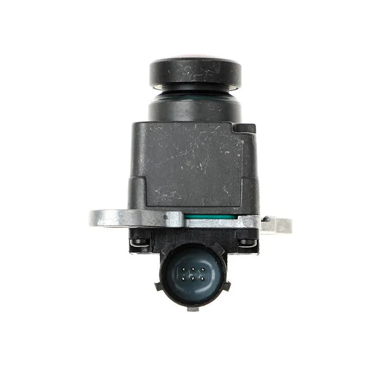 Black plastic reversing camera for Dodge trucks with rotating adjustment feature