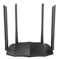 AC8 dual-band gigabit wireless router with three antenna slots on a white background.