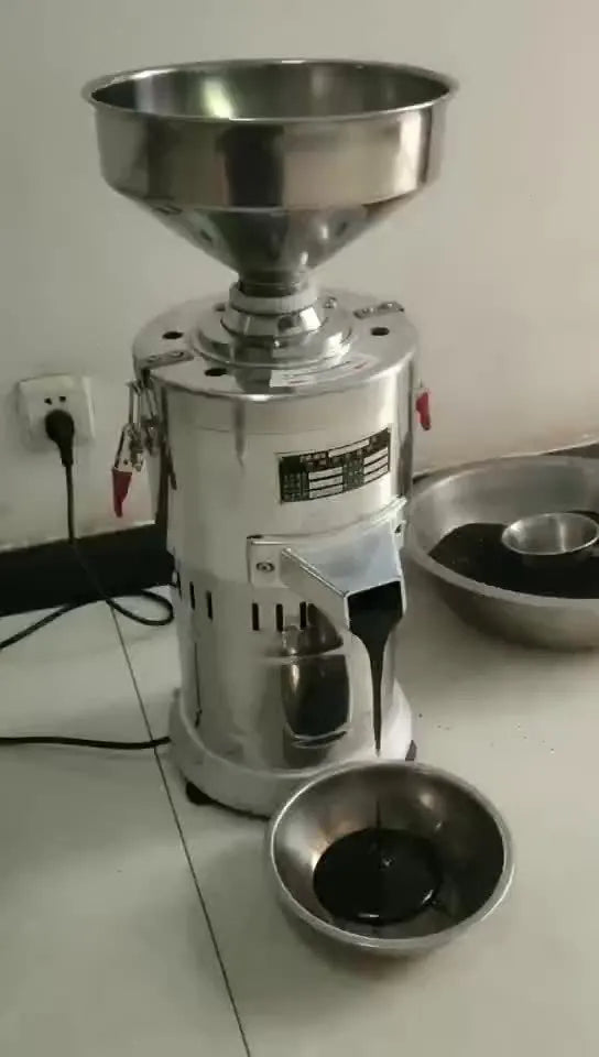 ZX-100Y electric sesame paste grinding machine with stainless steel grinding wheel