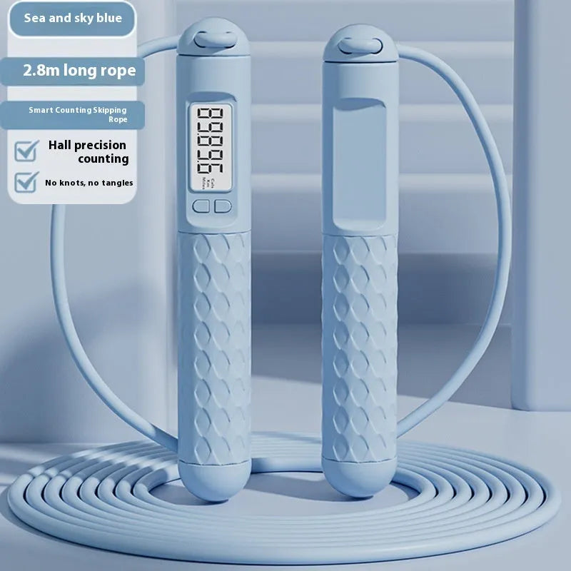 ABS plastic skipping rope with bearings in multiple colour options for fitness training