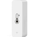 WiFi Zigbee temperature humidity sensor in compact ABS plastic housing measuring 72x25x20mm