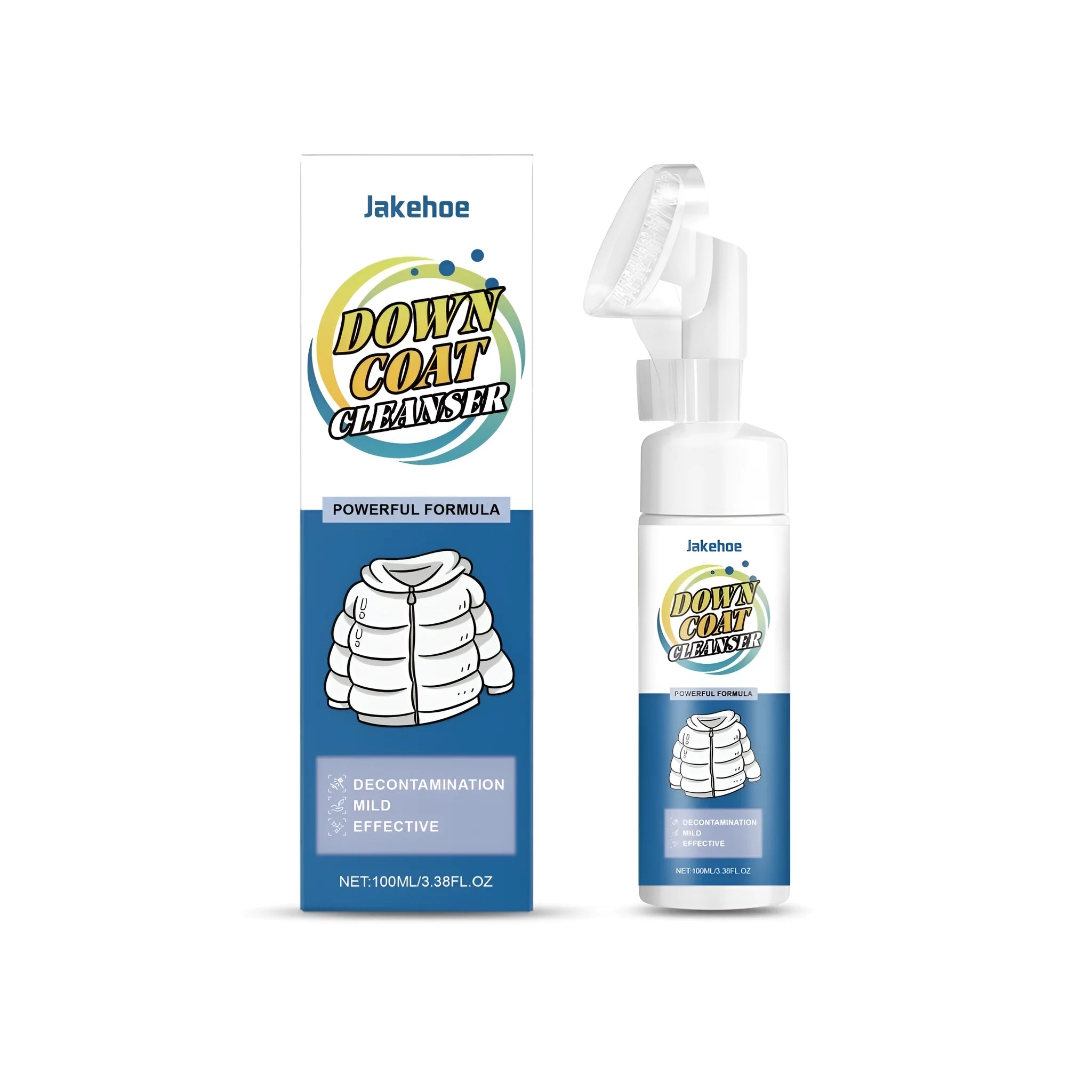 100ml bottle of Down Coat Cleanser liquid detergent for down jackets and duvets