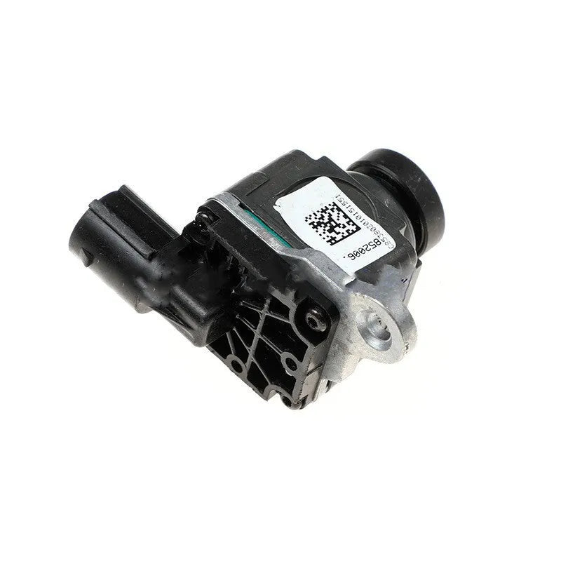 Black plastic reversing camera for Dodge trucks with rotating adjustment feature