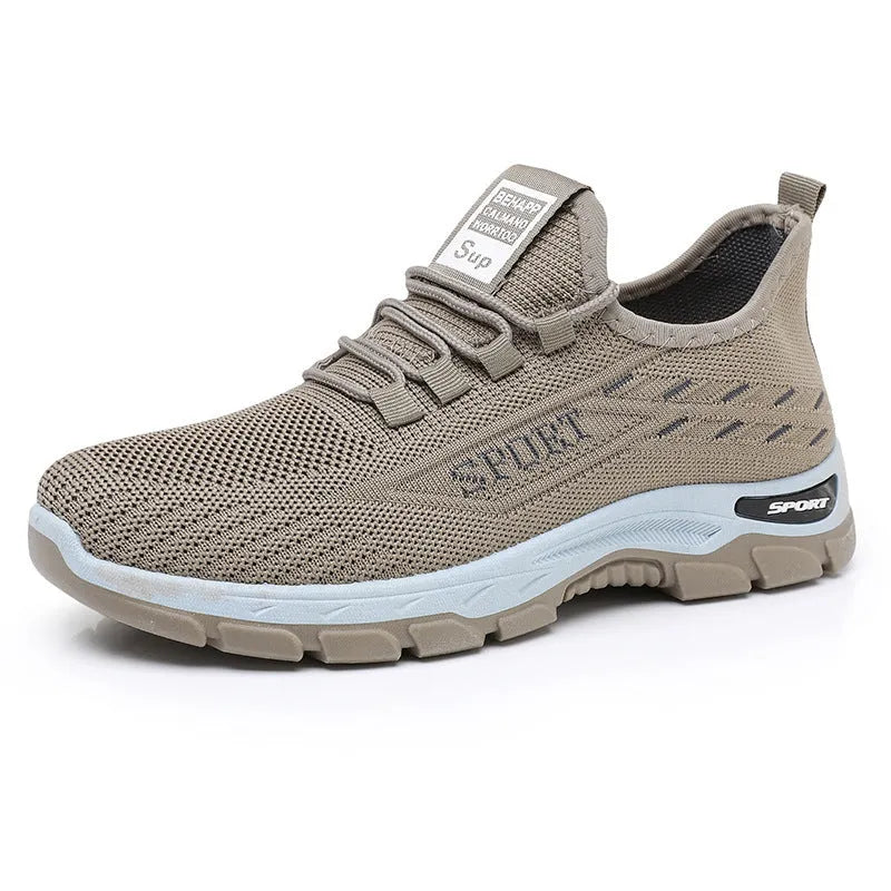 Casual sports sneaker with soft PVC sole in various colours showing low-top design and round toe shape