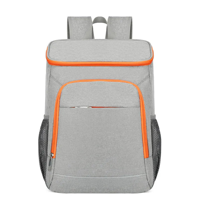 Large capacity outdoor thermal picnic backpack in Oxford cloth with expansion functionality