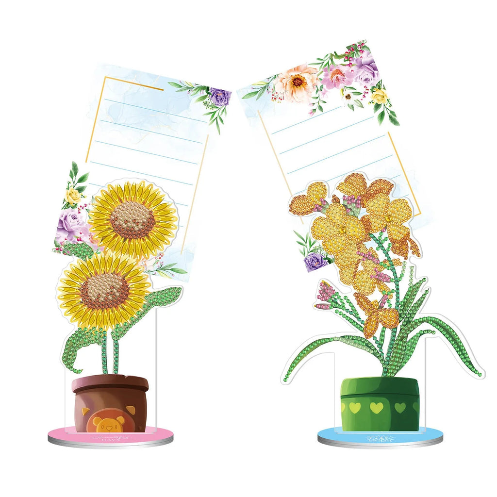 American handmade diamond painting decorative note clip for restaurant tables