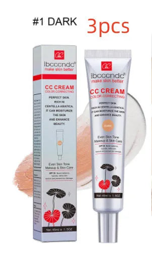 Erborian CC Cream colour correcting moisturiser tube in dark and light shades.