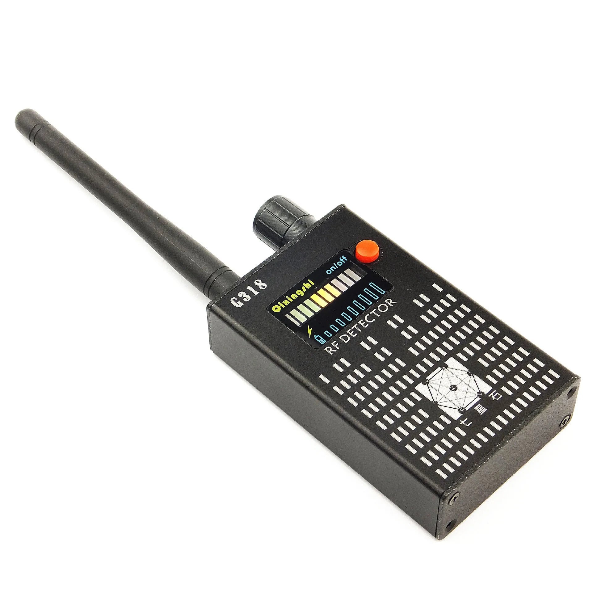 G318 professional signal detector for anti-theft and anti-eavesdropping applications with compact design