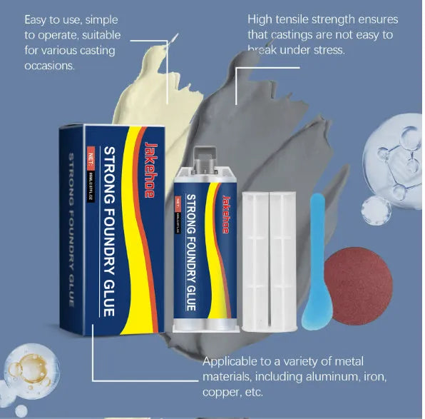 85ml metal sealant glue kit with epoxy adhesive for stainless steel copper aluminum repair