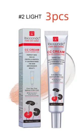 Erborian CC Cream colour correcting moisturiser tube in dark and light shades.