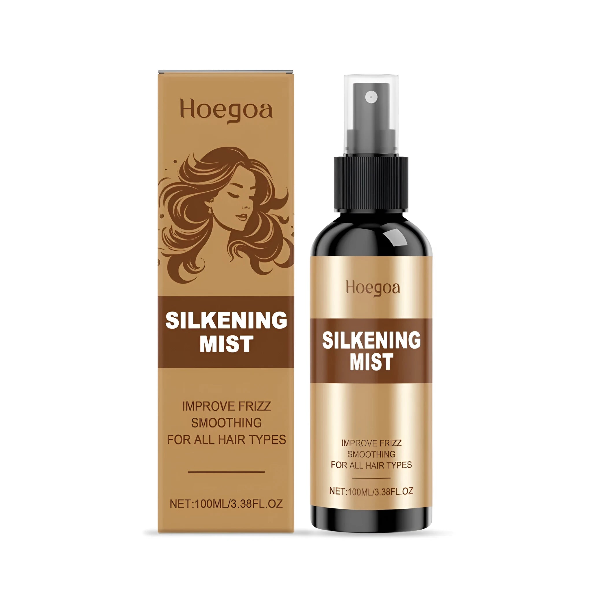 100ml ginger and rosemary hair care spray bottle with vitamin E and collagen for hair hydration
