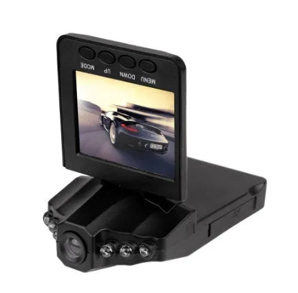 H198 HD car dashboard camera DVR recorder with screen and infrared lights