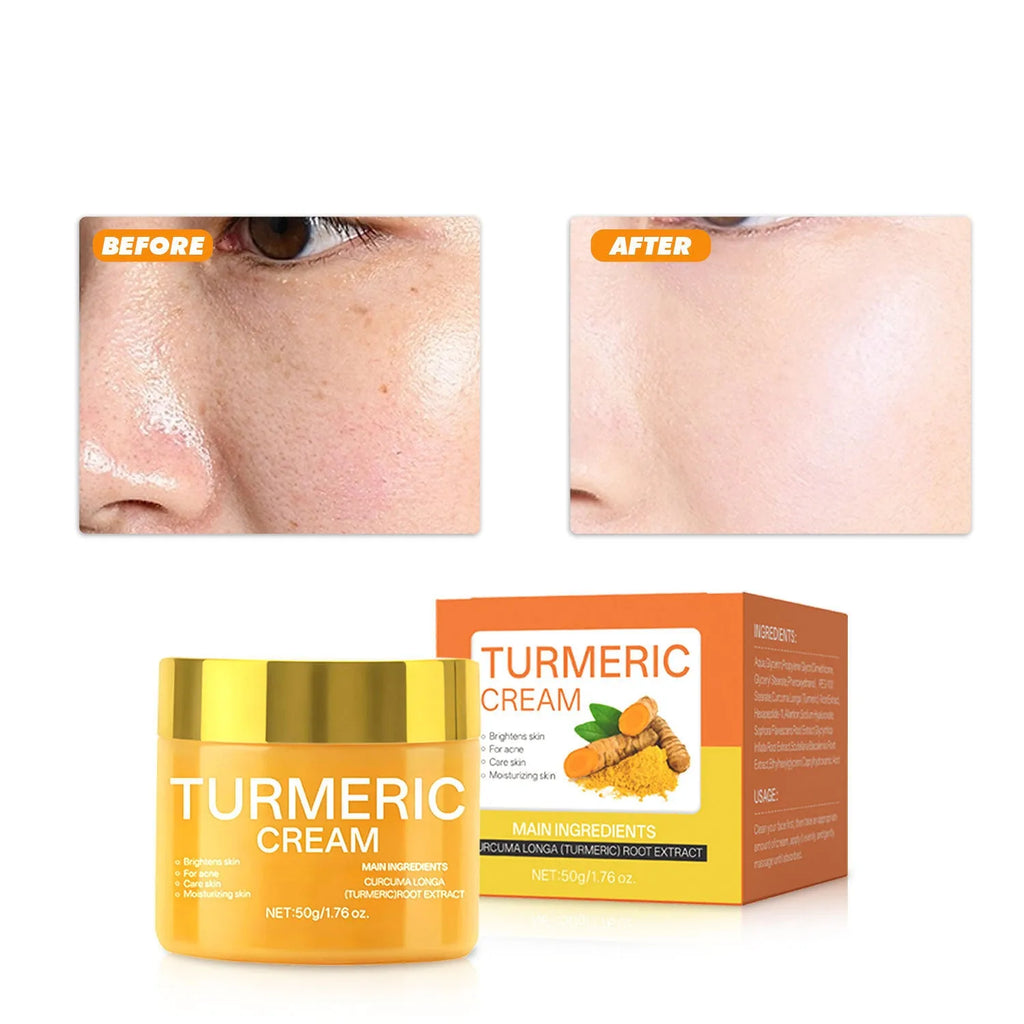 50g moisturising cream jar with hydrating formula measuring 53mm diameter