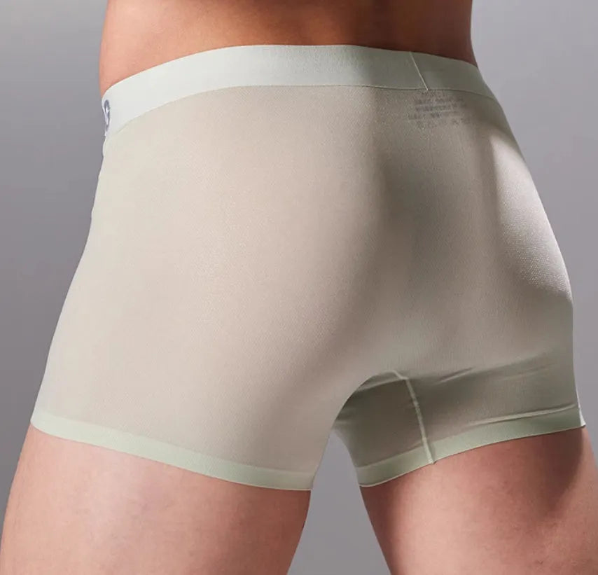 Men's seamless antibacterial fitness shorts in black colour showing lightweight fabric texture