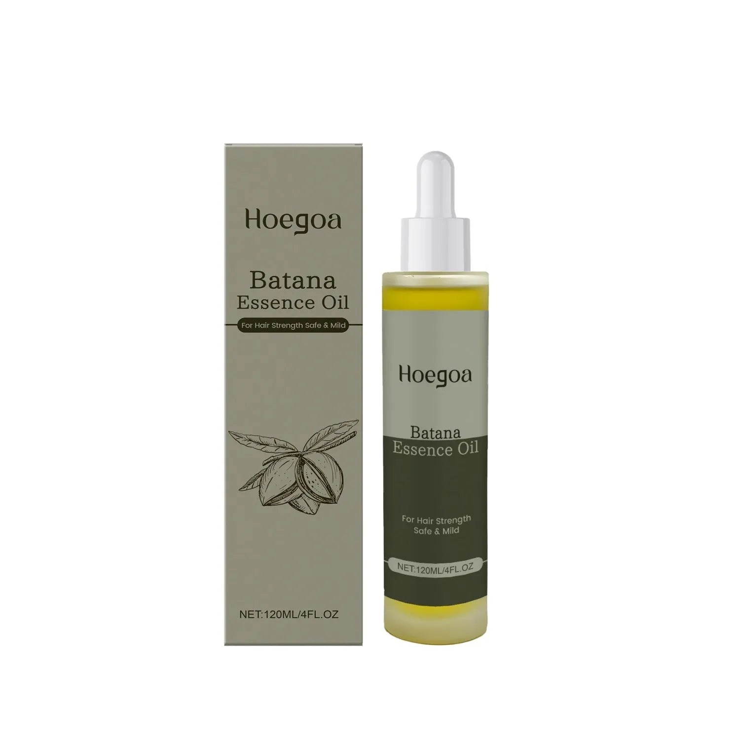 120ml bottle of Platthana Secret Hair Essential Oil for scalp massage