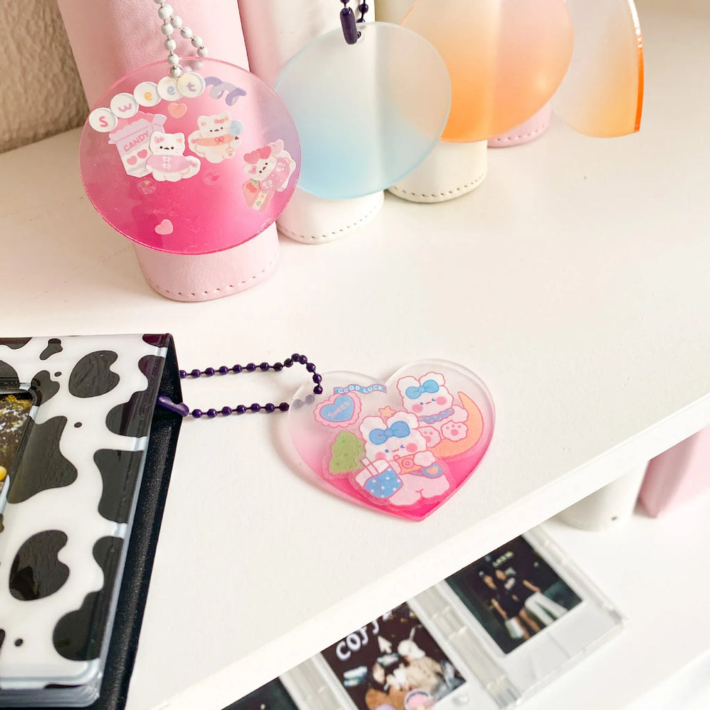 Colourful PVC waterproof cartoon stickers for agenda notebook and office stationery decoration