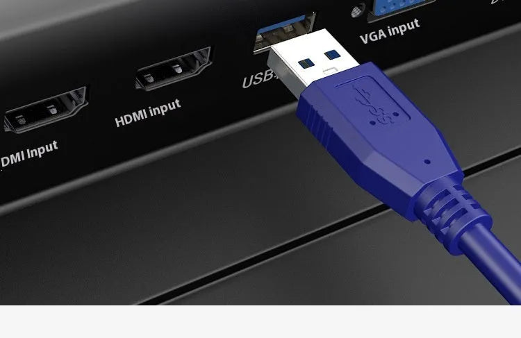 USB 3.0 data cable for hard disk boxes with nickel-plated connectors in multiple length options