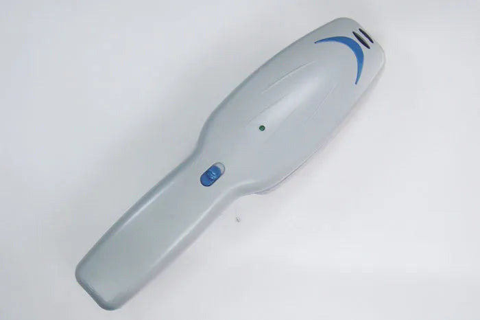 Pet comb with air purification function showing removable brush head and 78 comb teeth.