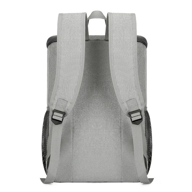 Large capacity outdoor thermal picnic backpack in Oxford cloth with expansion functionality