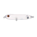 Transparent 9.5cm fishing lure blank body with 7mm hook eye hole