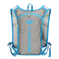 Ultra-light cross-country outdoor backpack in streamer orange colour with an air pillow belt.