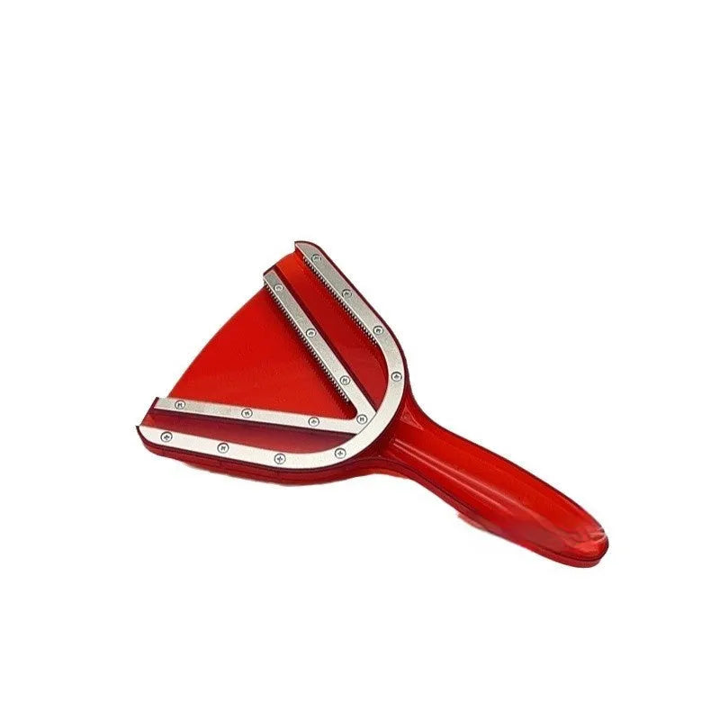 Adjustable telescopic bottle opener with non-slip grip in transparent red, grey, or clear ABS plastic