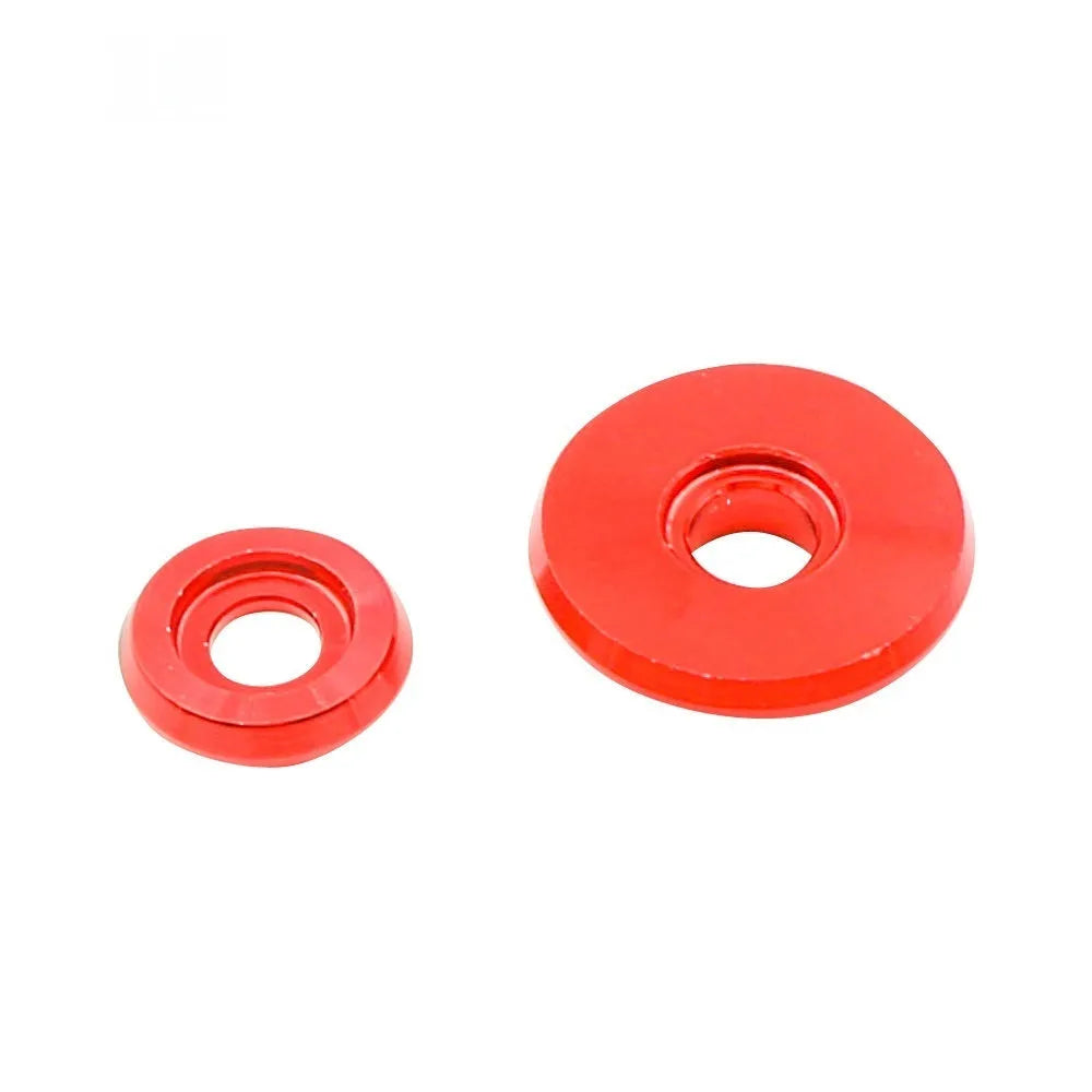 Aluminium alloy engine gasket kit for Honda Civic K Series in black, blue, red, and silver options.