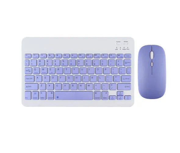 Bluetooth keyboard for girls tablet PC in various colours including elegant white, pink, green, blue, lavender, and yellow options